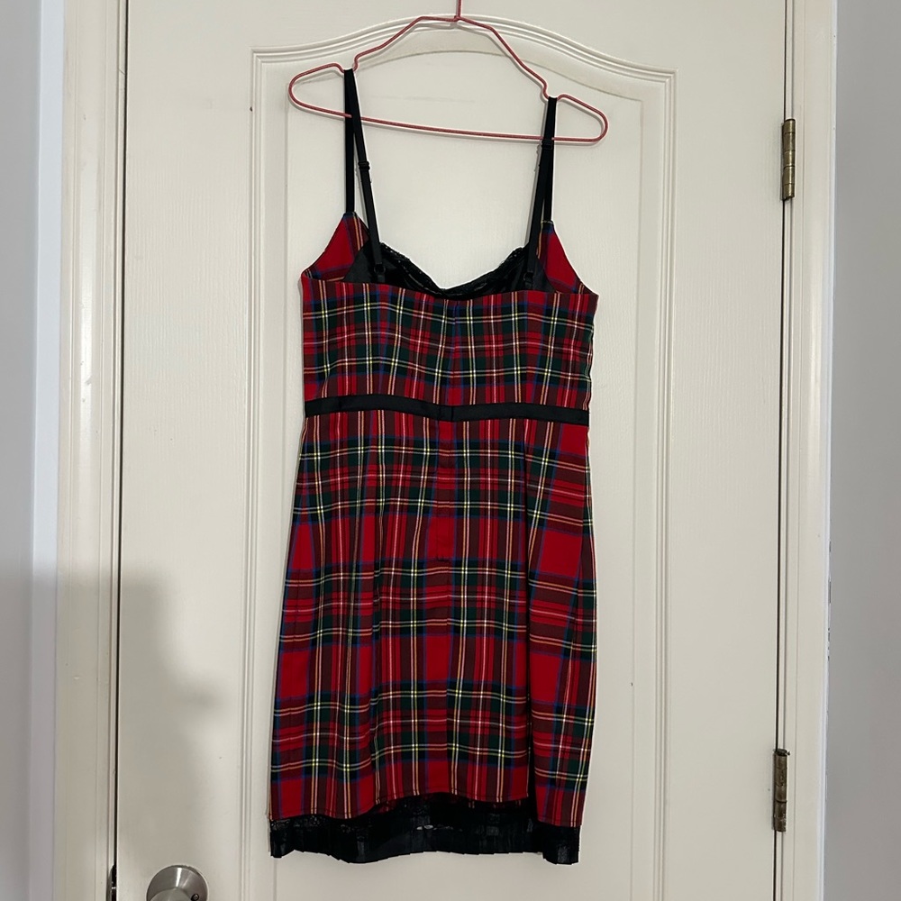 Charlotte Russe Sexy Red Plaid dress